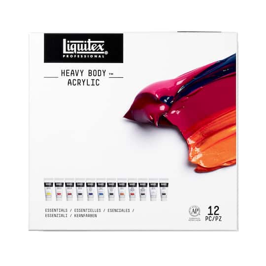 6 Packs: 12 ct. (72 total) Liquitex® Professional Heavy Body™ Acrylic Essentials Set